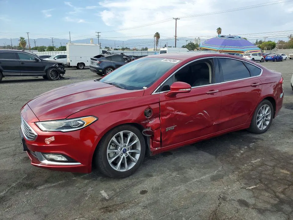 2017 Ford Fusion VIN 3FA6P0SUXHR354616 фото 1