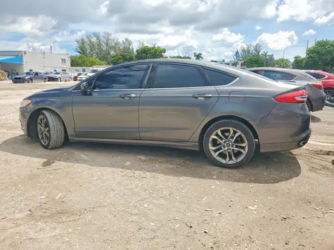 2017 FORD FUSION VIN 3FA6P0T9XHR388386 фото 2