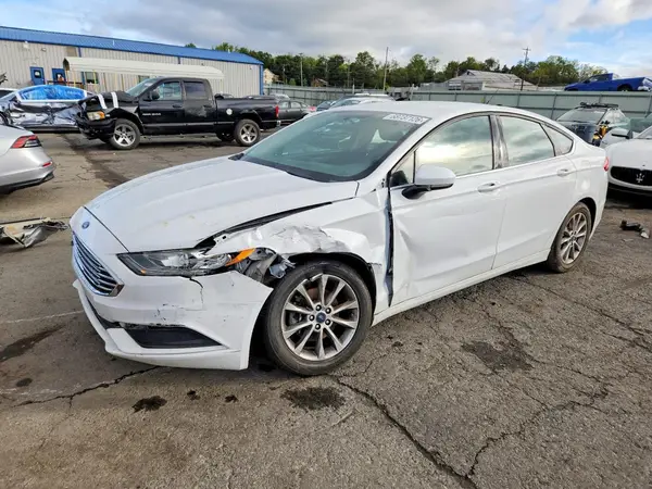 3FA6P0HD8HR371826 — 2017 Ford Fusion, Передняя часть (Front End), фото до ремонта