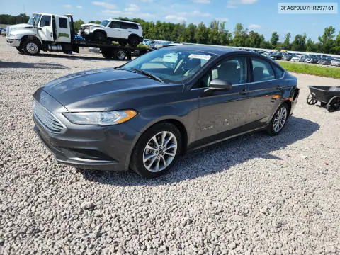 3FA6P0LU7HR297161 — 2017 Ford Fusion, Задняя часть, фото до ремонта