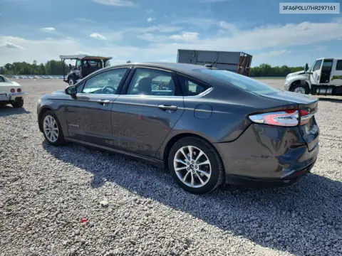 2017 Ford Fusion Se Hybrid VIN 3FA6P0LU7HR297161 фото 2