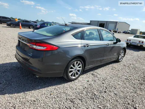 2017 Ford Fusion Se Hybrid VIN 3FA6P0LU7HR297161 фото 3
