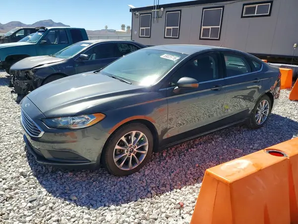 3FA6P0H76HR237603 — 2017 Ford Fusion, Передняя часть (Front End), фото до ремонта