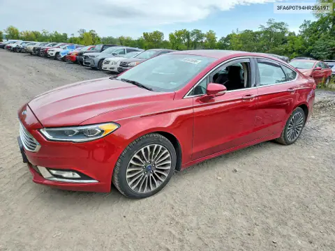 3FA6P0T94HR256191 — 2017 Ford Fusion, Сторона, фото до ремонта