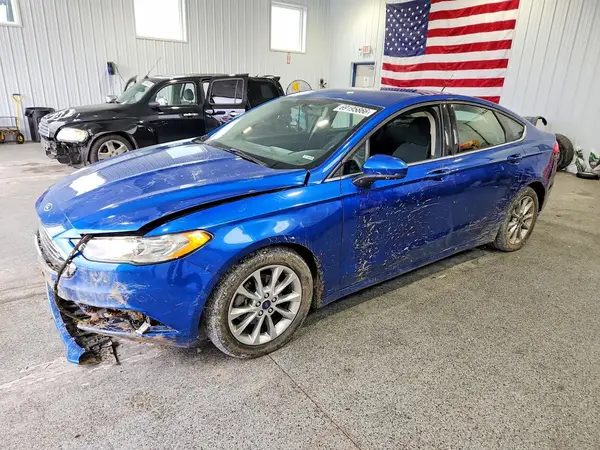 3FA6P0HDXHR343154 — 2017 Ford Fusion, Передняя часть (Front End), фото до ремонта