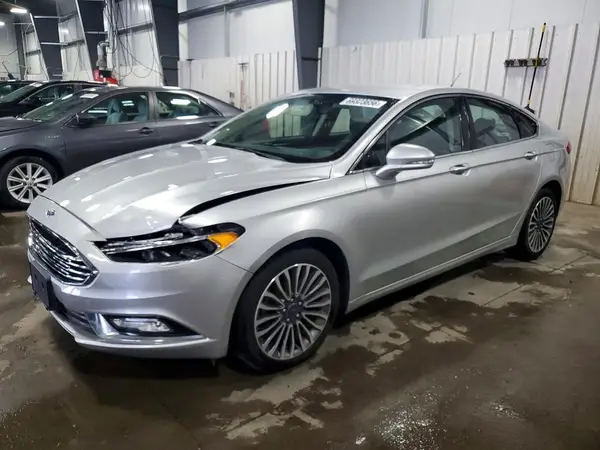 3FA6P0T93HR388388 — 2017 Ford Fusion, Передняя часть (Front End), фото до ремонта