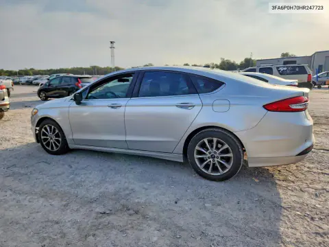 2017 Ford Fusion Se VIN 3FA6P0H70HR247723 фото 2