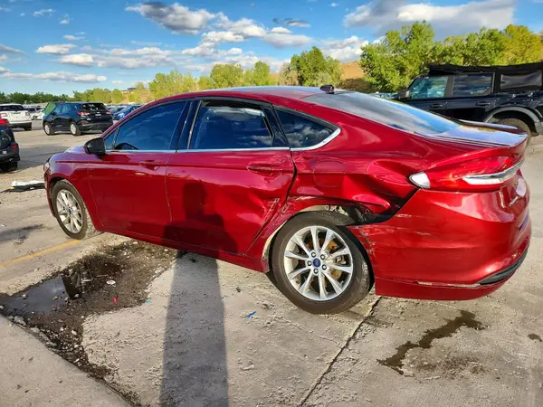 3FA6P0HD1HR200853 — 2017 Ford Fusion, фото 2 с аукциона Copart, Задняя часть