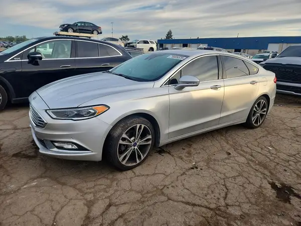 3FA6P0K97HR100261 — 2017 Ford Fusion, Задняя часть (Rear End), фото до ремонта