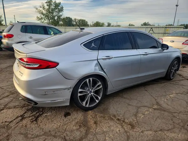 3FA6P0K97HR100261 — 2017 Ford Fusion, фото 3 с аукциона Copart, Задняя часть