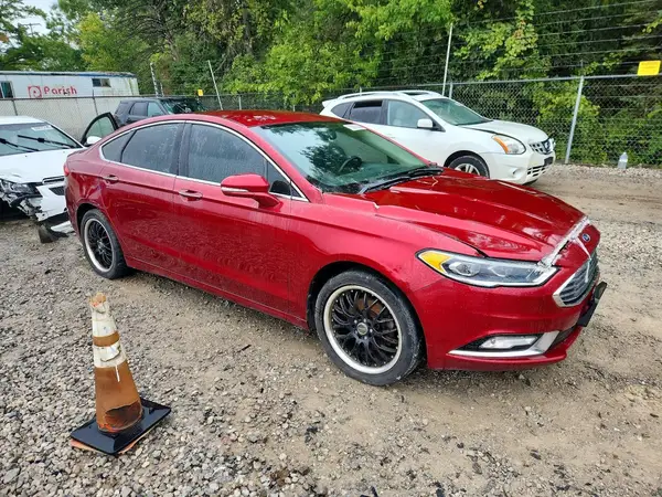 3FA6P0K9XHR116003 — 2017 Ford Fusion, фото 4 с аукциона Copart, Передняя часть