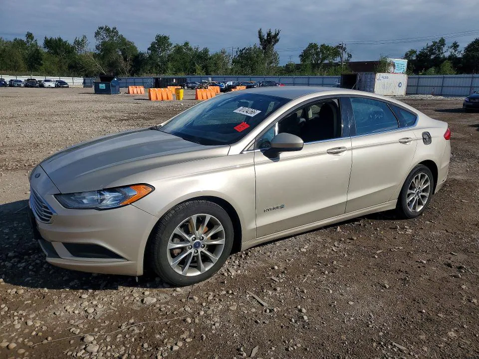 2017 FORD FUSION VIN 3FA6P0LU2HR385177 фото 1