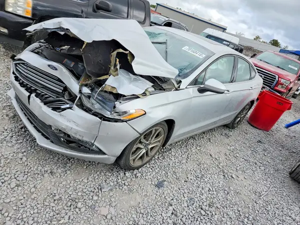 3FA6P0H92HR298030 — 2017 Ford Fusion, Передняя часть (Front End), фото до ремонта