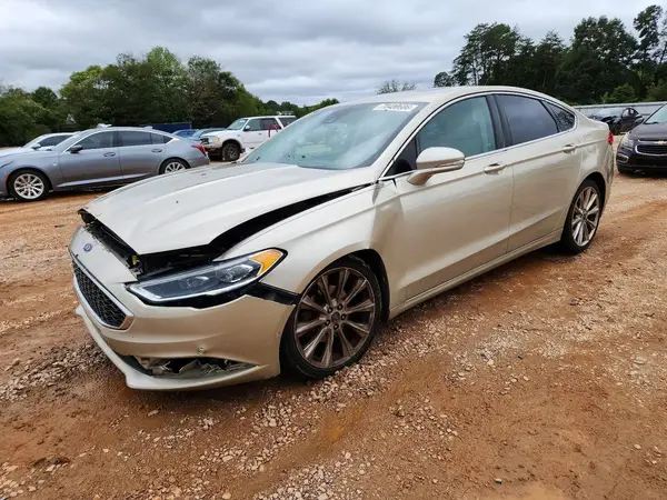 3FA6P0K94HR175435 — 2017 Ford Fusion, Передняя часть (Front End), фото до ремонта