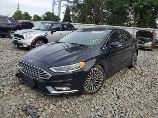 3FA6P0T98HR136961 — 2017 Ford Fusion, Передняя часть (Front End), фото до ремонта