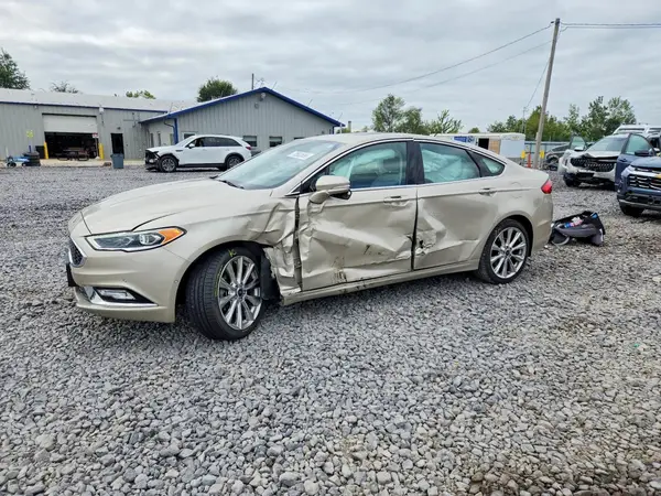 3FA6P0K95HR186184 — 2017 Ford Fusion, Боковая часть (Side), фото до ремонта
