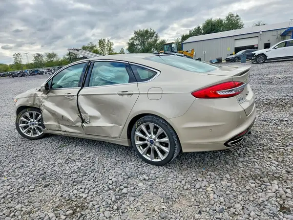 2017 FORD FUSION VIN 3FA6P0K95HR186184 фото 2