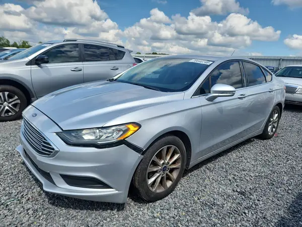 3FA6P0HD9HR351424 — 2017 Ford Fusion, Передняя часть (Front End), фото до ремонта