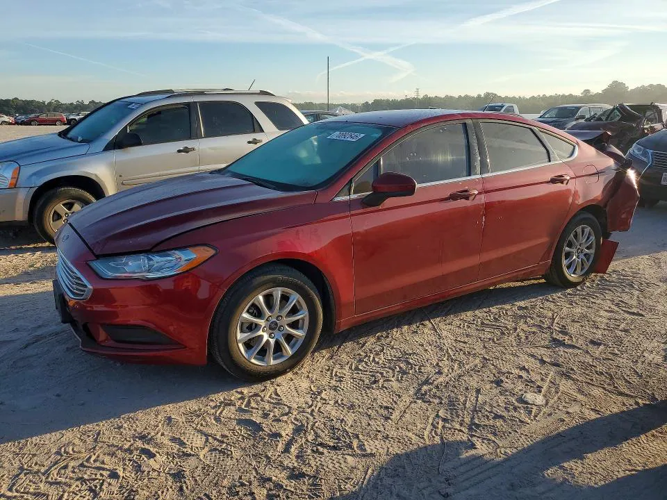2017 FORD FUSION VIN 3FA6P0G77HR397233 фото 1