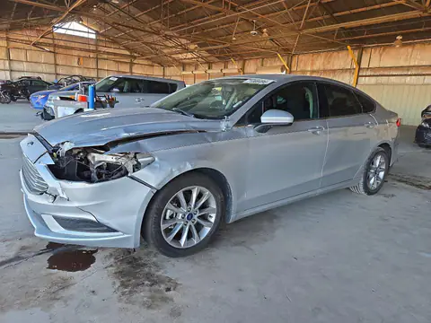 3FA6P0H76HR380082 — 2017 Ford Fusion, Передняя часть (Front End), фото до ремонта