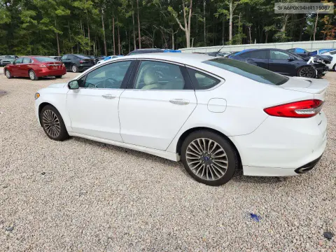 2017 Ford Fusion Titanium VIN 3FA6P0K94HR115087 фото 2