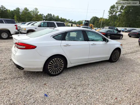 2017 Ford Fusion Titanium VIN 3FA6P0K94HR115087 фото 3