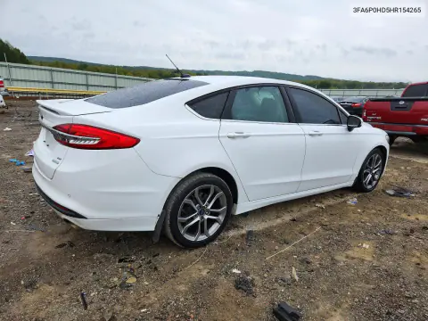 2017 Ford Fusion Se VIN 3FA6P0HD5HR154265 фото 3