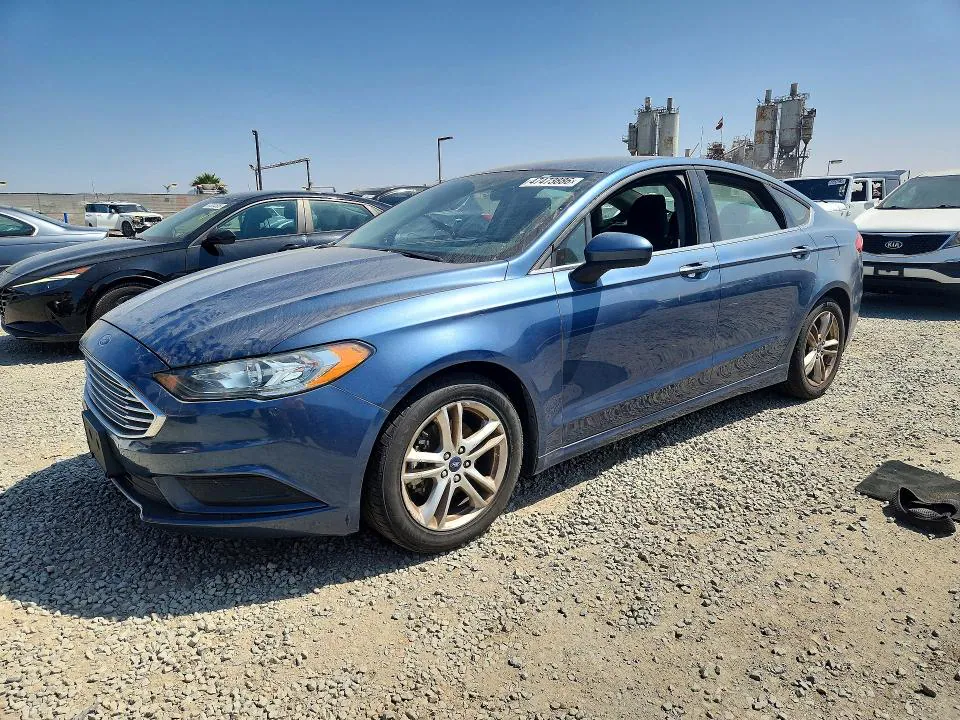 2018 Ford Fusion VIN 3FA6P0HD1JR204424 фото 1