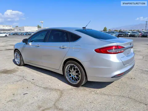 3FA6P0G73JR271036 — 2018 Ford Fusion, фото 2 с аукциона Copart 15.10.2026, Мелкие вмятины и царапины