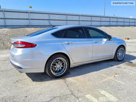 3FA6P0G73JR271036 — 2018 Ford Fusion, фото 3 с аукциона Copart 15.10.2026, Мелкие вмятины и царапины