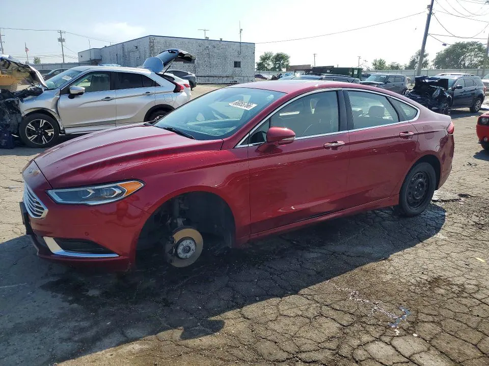 2018 FORD FUSION VIN 3FA6P0T93JR118583 фото 1