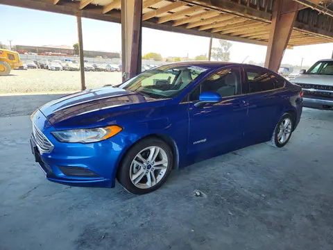 3FA6P0UU8JR156216 — 2018 Ford Fusion, Передняя часть (Front End), фото до ремонта