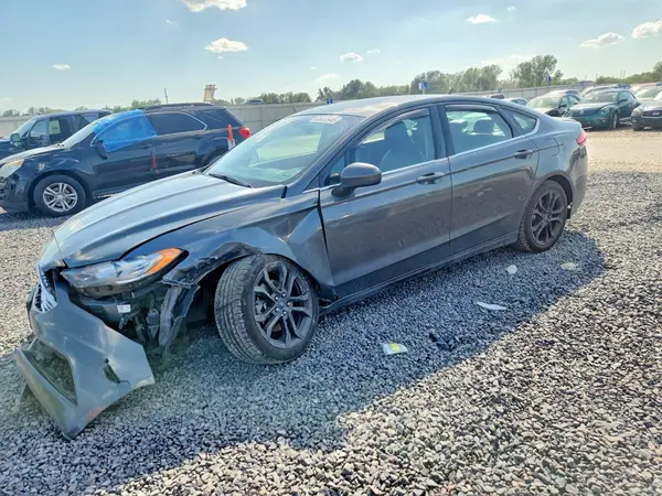 3FA6P0H76JR165842 — 2018 Ford Fusion, Передняя часть (Front End), фото до ремонта