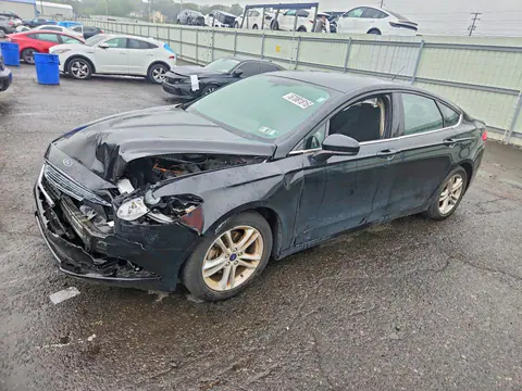 3FA6P0HD2JR283148 — 2018 Ford Fusion, Передняя часть (Front End), фото до ремонта