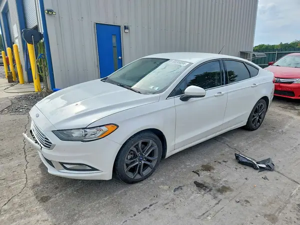 3FA6P0H96JR103665 — 2018 Ford Fusion, Передняя часть (Front End), фото до ремонта