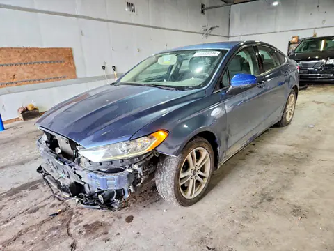 3FA6P0H79JR112195 — 2018 Ford Fusion, Передняя часть (Front End), фото до ремонта