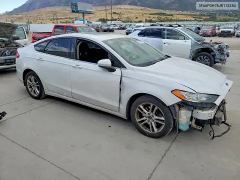 2018 Ford Fusion Se VIN 3FA6P0H78JR112284 фото 4