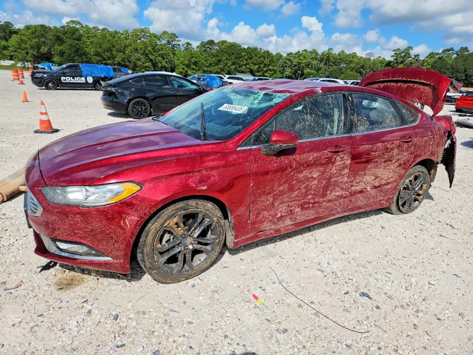2018 FORD FUSION VIN 3FA6P0HD2JR127367 фото 1