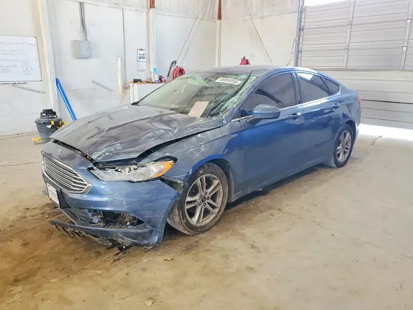 3FA6P0H70JR125675 — 2018 Ford Fusion, Передняя часть (Front End), фото до ремонта