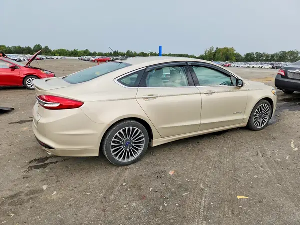 2018 FORD FUSION VIN 3FA6P0RU7JR107565 фото 3