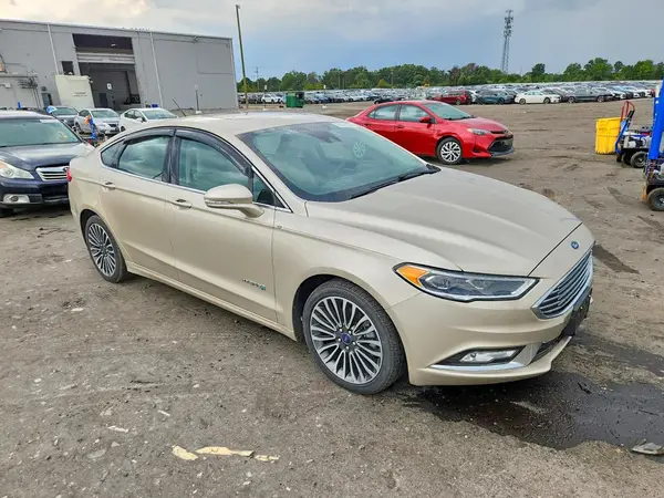 2018 FORD FUSION VIN 3FA6P0RU7JR107565 фото 4