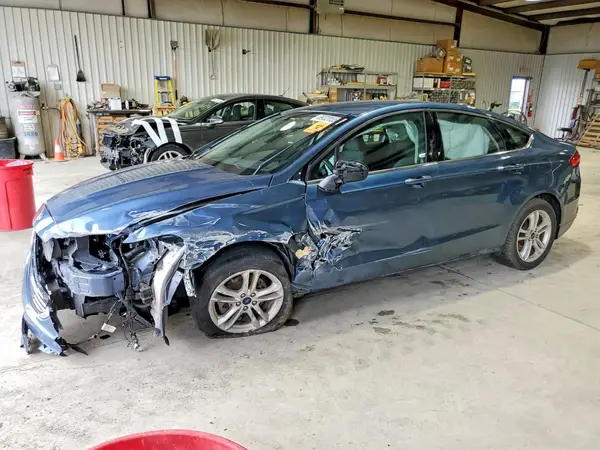 3FA6P0HD6JR164454 — 2018 Ford Fusion, Передняя часть (Front End), фото до ремонта