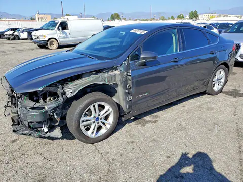 3FA6P0LU6JR163196 — 2018 Ford Fusion, Передняя часть (Front End), фото до ремонта