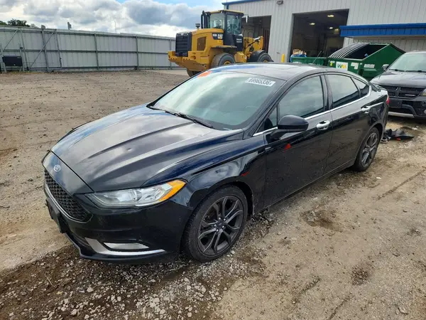 3FA6P0HD1JR265806 — 2018 Ford Fusion, Град (Hail), фото до ремонта