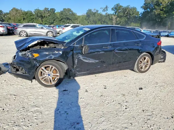 3FA6P0HD4JR107363 — 2018 Ford Fusion, Передняя часть (Front End), фото до ремонта