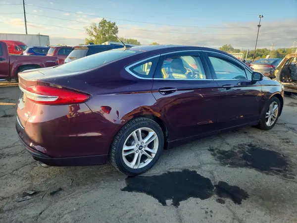 2018 FORD FUSION VIN 3FA6P0HD1JR211082 фото 3