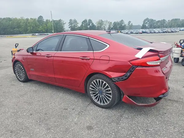 3FA6P0PU3JR123314 — 2018 Ford Fusion, фото 2 с аукциона Copart, Задняя часть