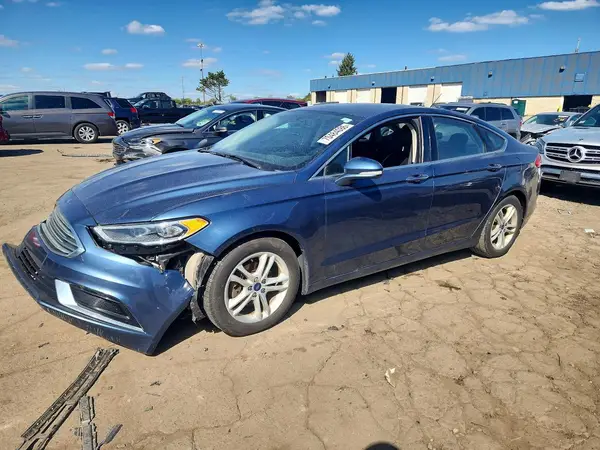 3FA6P0HDXJR266792 — 2018 Ford Fusion, Передняя часть (Front End), фото до ремонта