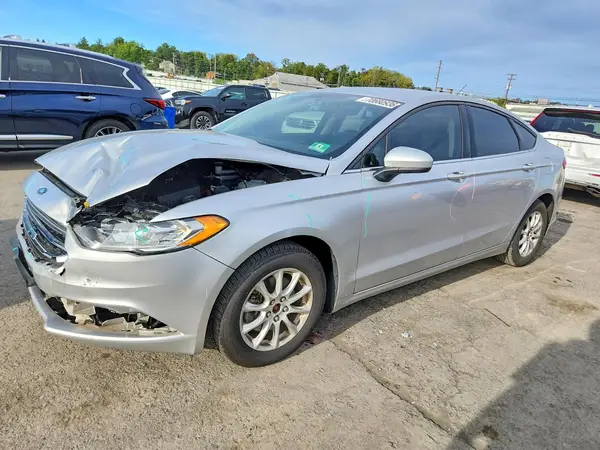 3FA6P0G79JR273468 — 2018 Ford Fusion, Передняя часть (Front End), фото до ремонта