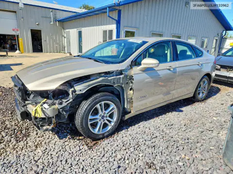 3FA6P0LU3JR133962 — 2018 Ford Fusion, Передняя часть, фото до ремонта
